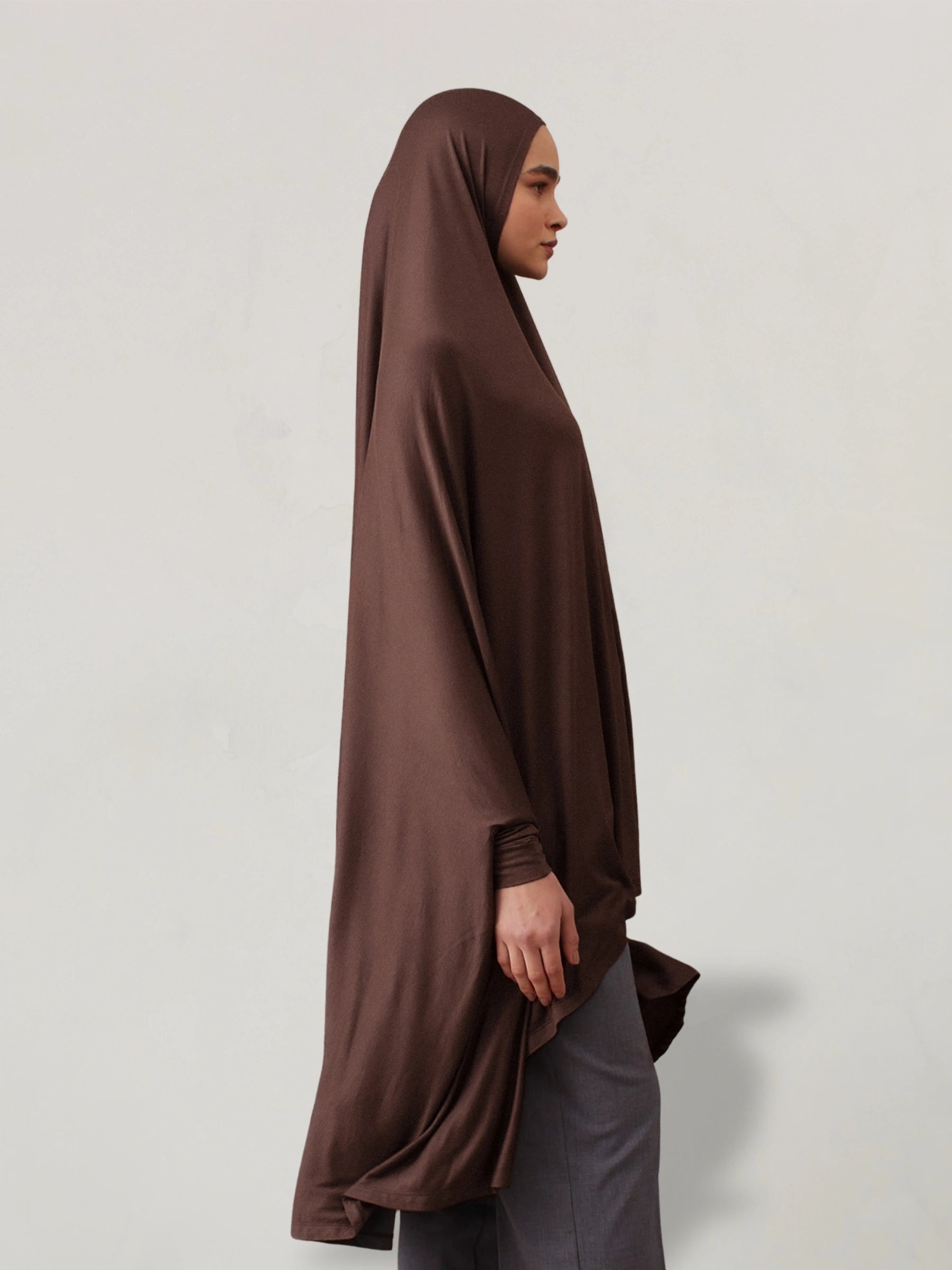 Prayer Khimar - Mocha