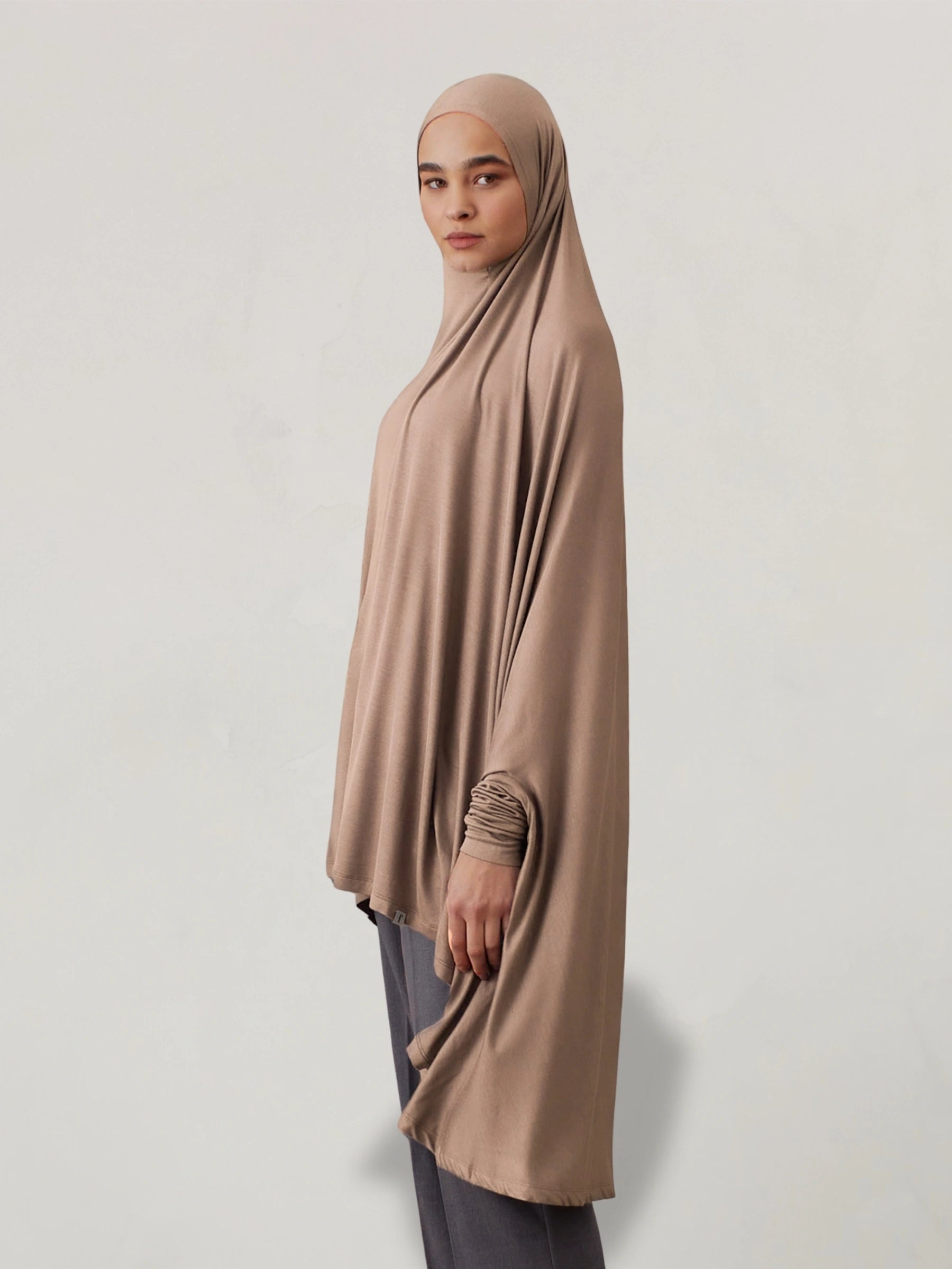 Prayer Khimar - Warm Sand