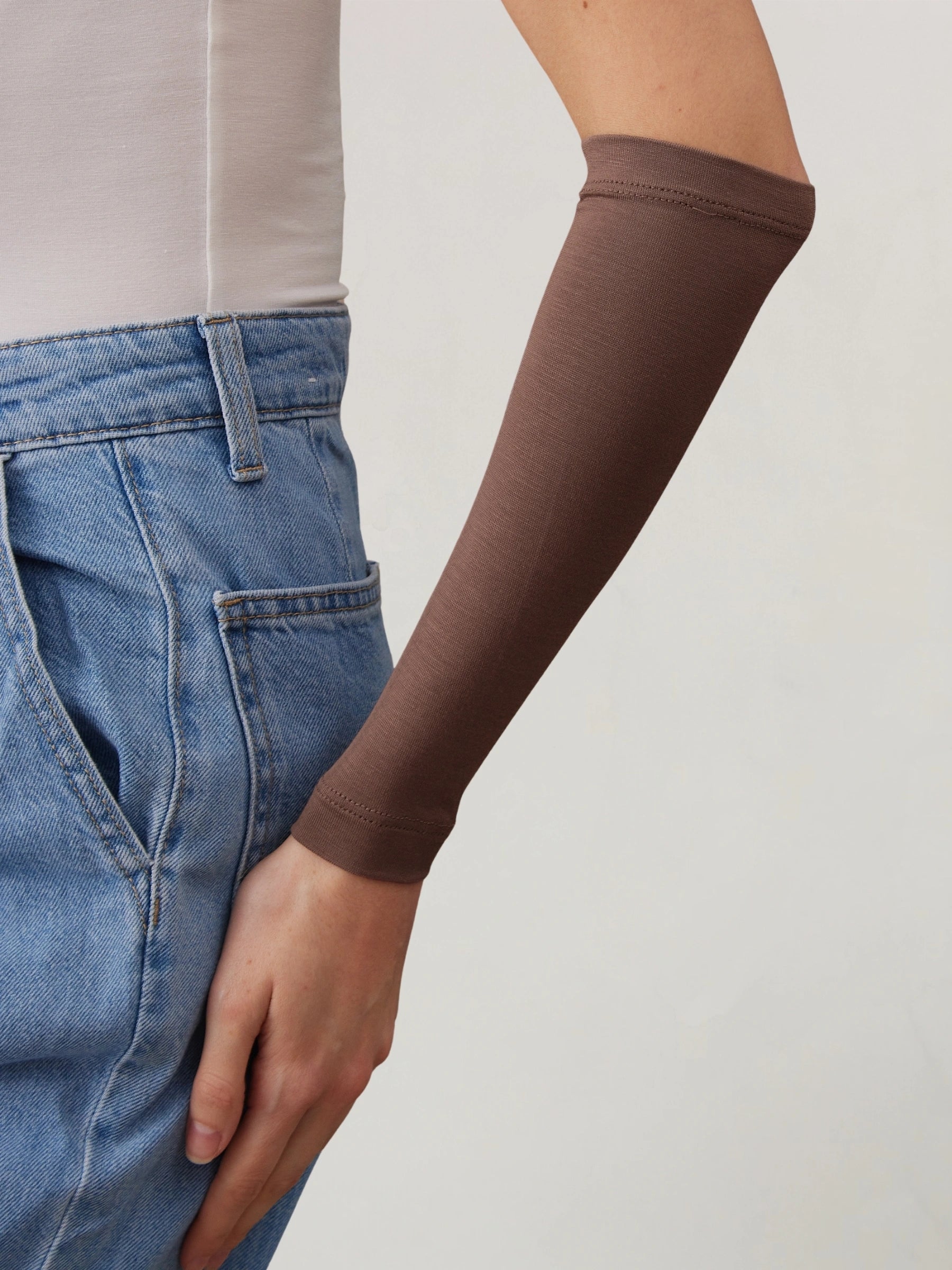 Arm Cover - Cocoa Brown