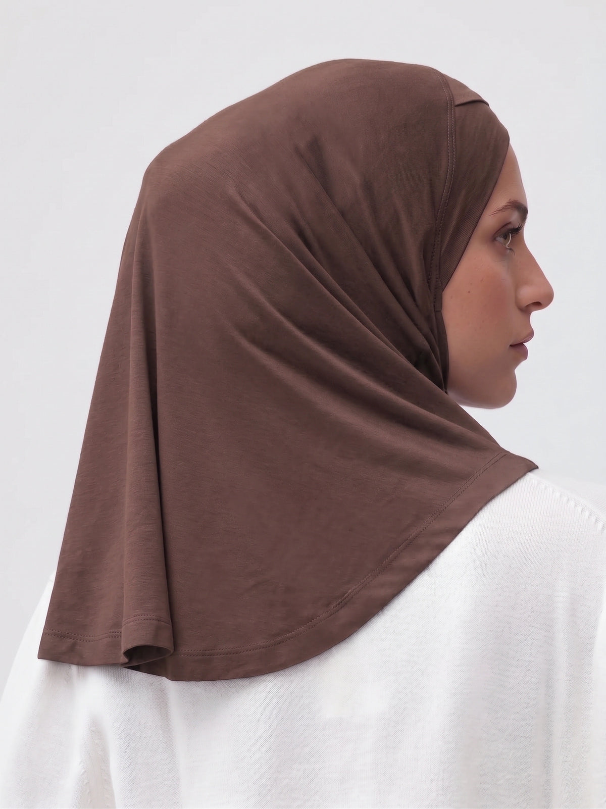 Relaxed Full Cover Underscarf - Mocha