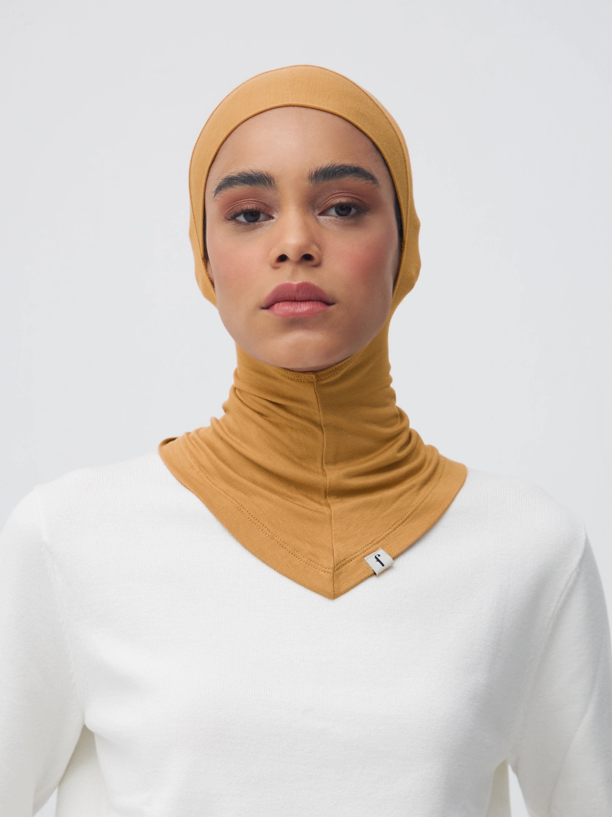 Full Cover Underscarf - Mustard Yellow