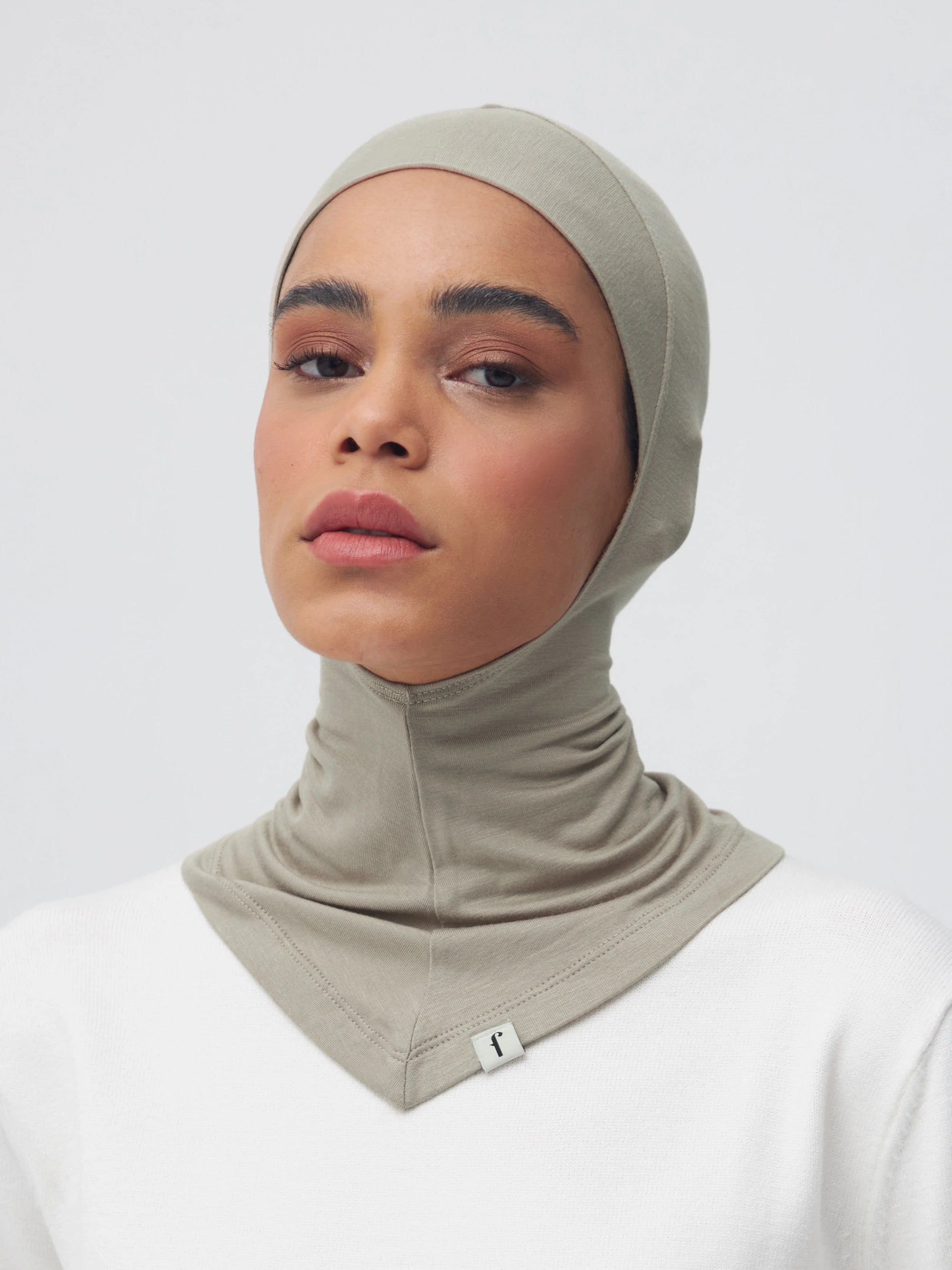 Full Cover Underscarf - Gray Green