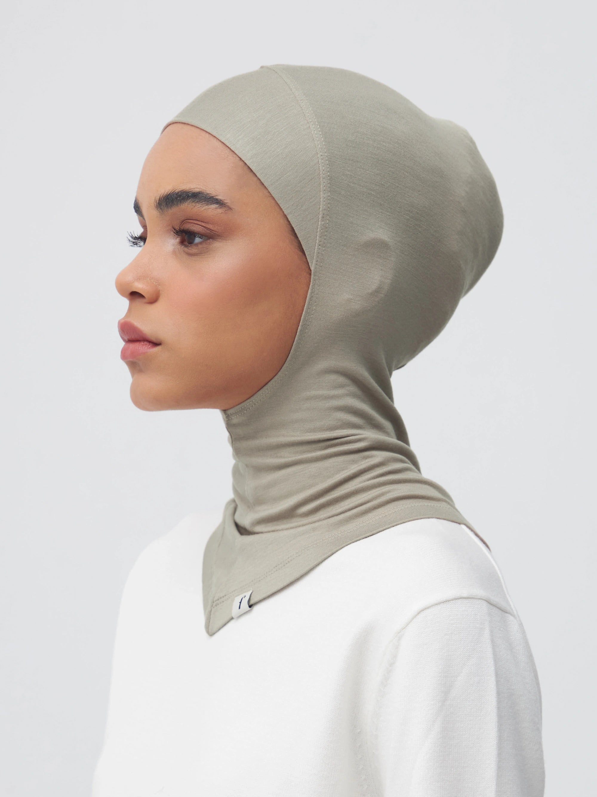 Full Cover Underscarf - Gray Green