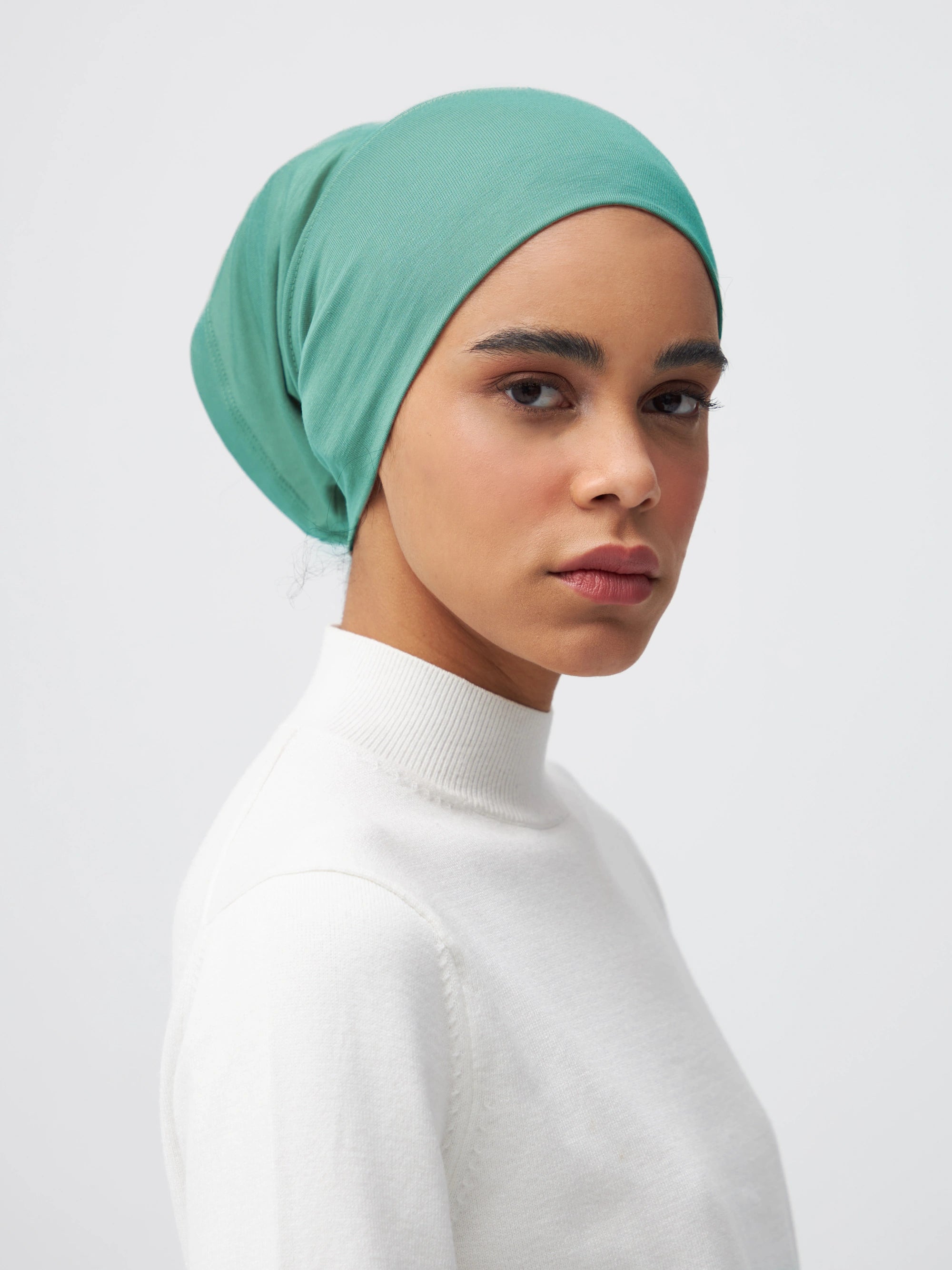 Tube Underscarf - Sea Green