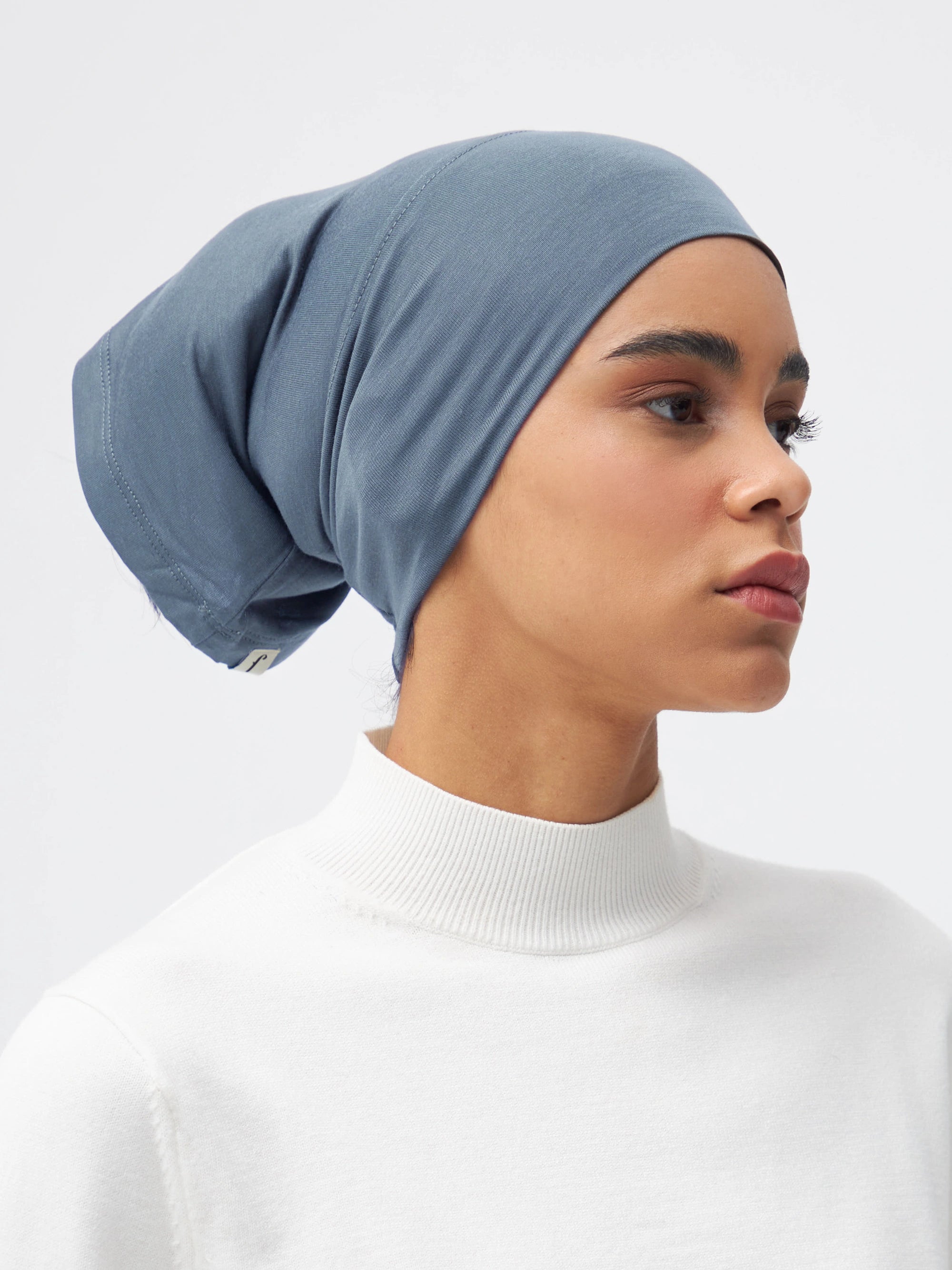 Tube Underscarf - Light Denim