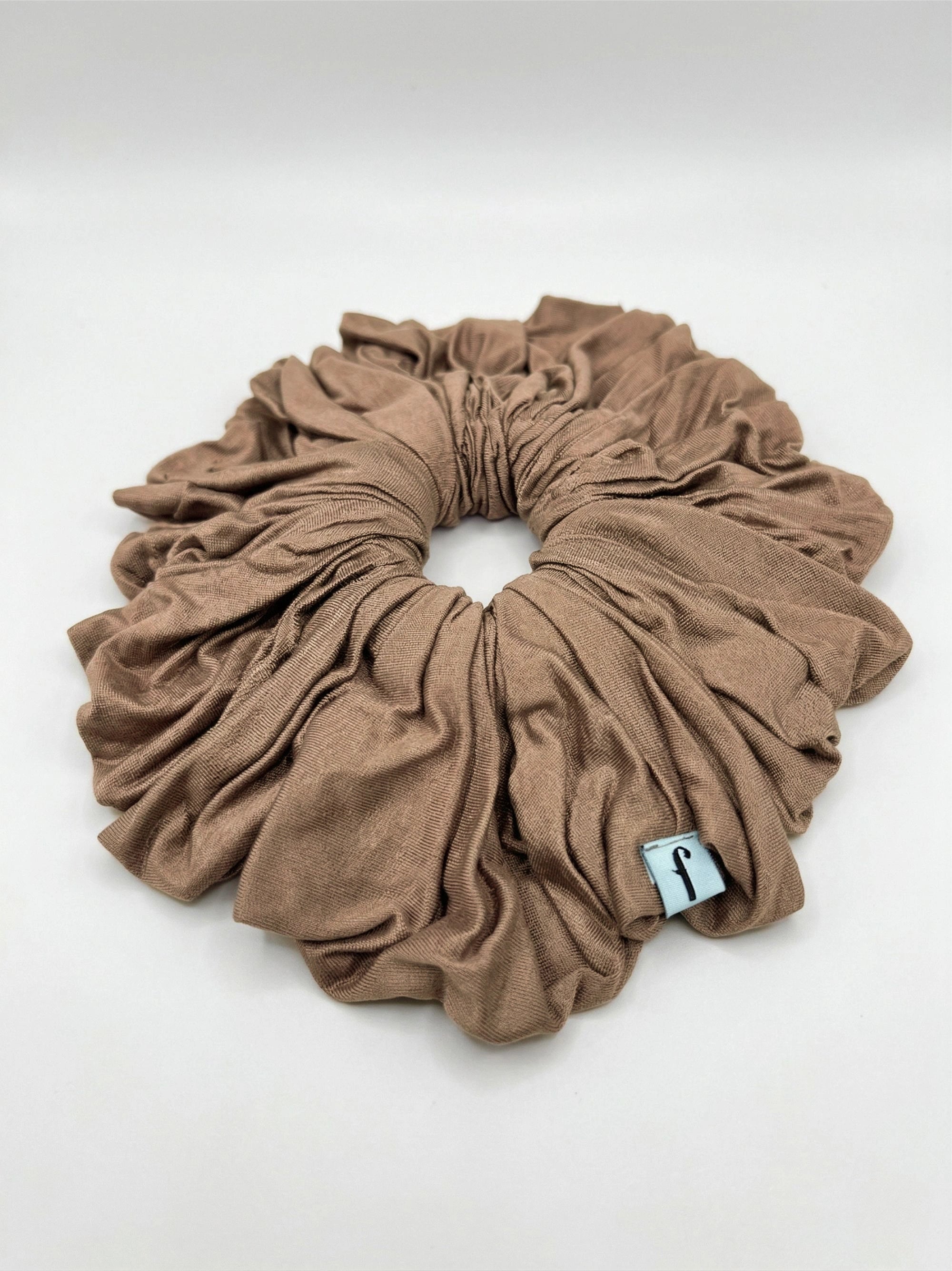 Premium Jersey Scrunchies - Tan