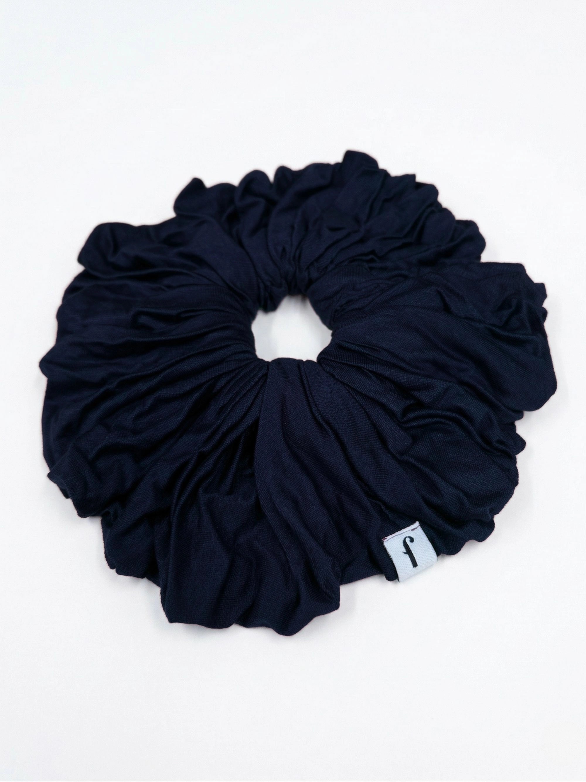 Premium Jersey Scrunchies - Navy