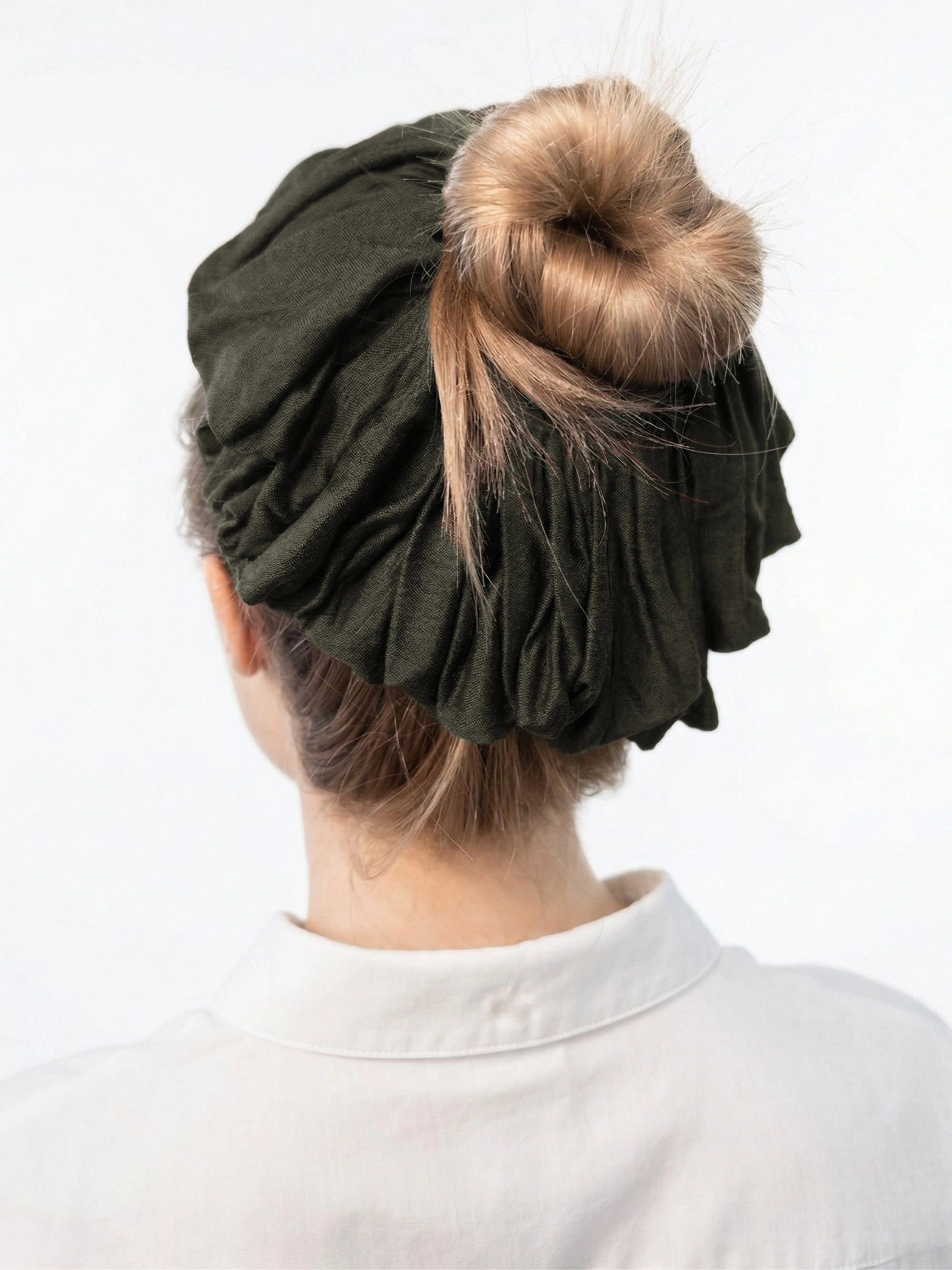 Premium Jersey Scrunchies - Khaki